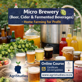Micro Brewery (Beer, Cider & Fermented Beverages) – Home Farming for Profit™