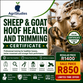Sheep and Goat Hoof Health and Trimming Certificate